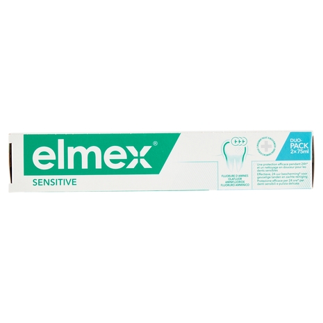 elmex dentifricio Sensitive denti sensibili 2x75 ml